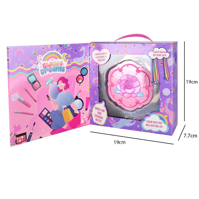 2101C 2101D Flowers High Heels Eyeshaow Makeup Sets With Window Package Box