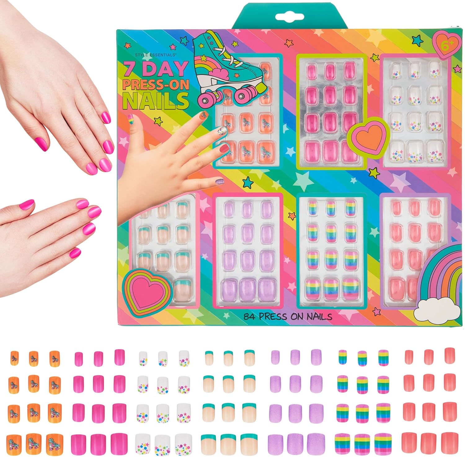 Kid Press On Nails Sets Produced by Chinese Manufacturer