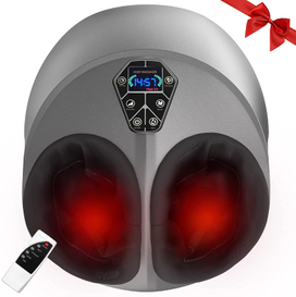 Electric Shiatsu Foot Massager With Multi-Level Setting