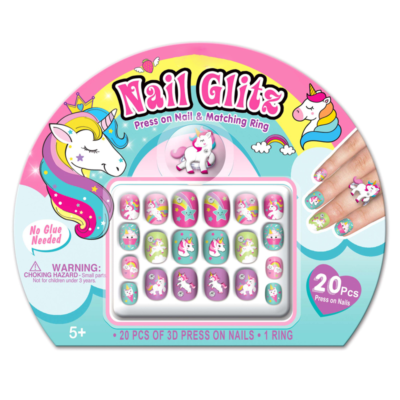 OEM Unicorn Press On Nail Designs Manufacturer