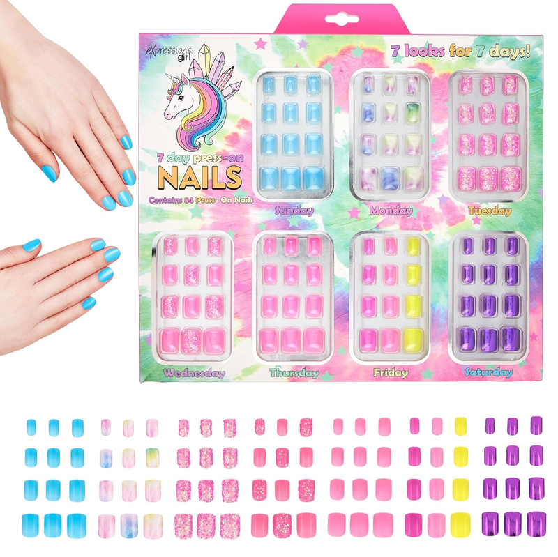 Kid Press On Nails Sets Produced by Chinese Manufacturer