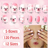 OEM Frozen Princess Press On Nail Designs Manufacturer