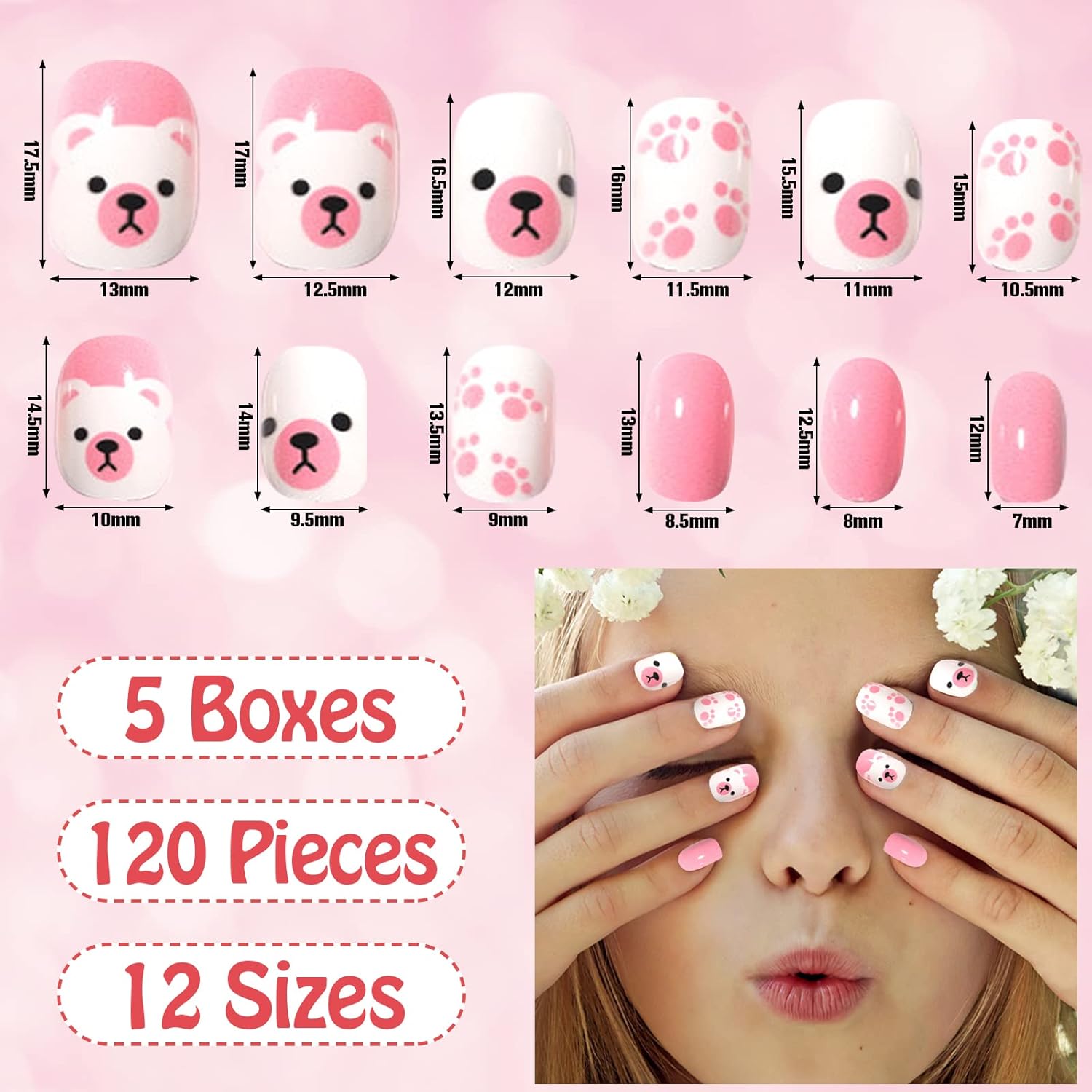 OEM Frozen Princess Press On Nail Designs Manufacturer