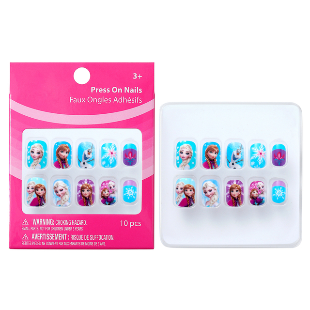 OEM Frozen Princess Press On Nail Designs Manufacturer