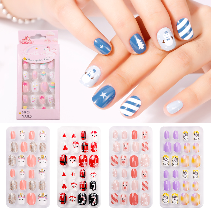 OEM Mini Kid Press On Nails Disney Princess Nail Designs Manufacturer